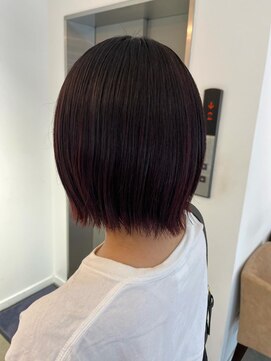 アヴァンスアンス 広島袋町店(AVANCE.ens) ピンクブラウンカラー