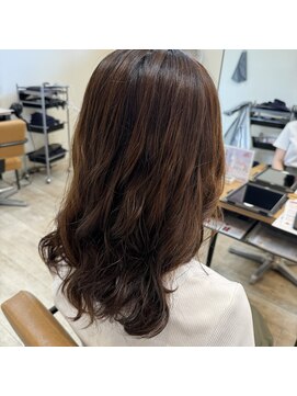 クロエバイラヴィズム 郡山さくら通り店(CLOE by LUVISM) コテ巻き風パーマ