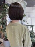 切りっぱなしボブ【戸田雅子】