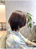 大人可愛い大人美人くすみカラーアッシュグレーベージュ