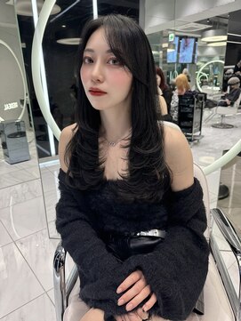 レディアル 渋谷(REDEAL) 韓国ヘア/ブリーチ/暖色カラー/ワンホン【レイヤー/渋谷】