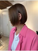 白髪ぼかし/イメチェンヘアスタイル/前髪カタログ/ショートボブ