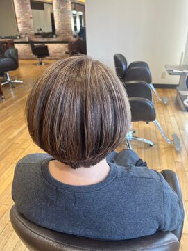 ヴァンカウンシル 清須店(VANCOUNCIL) 小顔カットでいつまでも可愛らしく 大人ショート/髪質改善ケア2