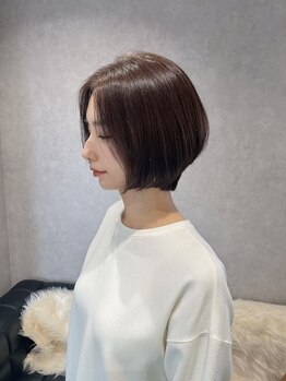 ニード(NEED)の写真/【覚王山】回数を重ねるほど髪がキレイになる！気になる白髪を活かしたカラーが人気☆