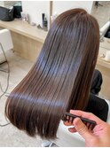 髪質改善ストレート
