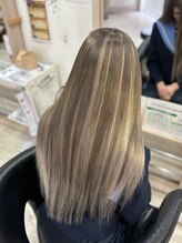ケーアールツーエス なかもず店(KR2S) バレイヤージュ風エクステ