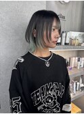 ボブウルフ　レイヤーカット　ウルフカット