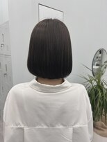 ミッシュバイアーバン(misch by urban.)&nbsp;ボブ/ブリーチなしアッシュグレーカラー