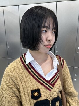 ザザ ZA/ZA 茗荷谷 ぷつっとボブ/顔周りレイヤー/髪質改善