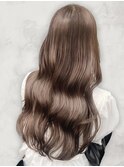 20代30代◎髪質改善ロングヘア×艶ココアブラウン