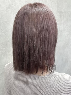 ルノン(LUNON) 黒髪クラゲヘアーオリーブグレー小顔ココアベージュ