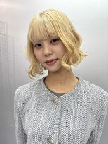 カシェル(cashel) ハイトーンカラー 抜きっぱなしブロンド