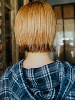 ヘアアンドリラクゼーション シャッセ(Hair&Relaxation SASE)&nbsp;ハイトーンボブスタイル