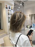 普通のカラーに飽きた人へ コントラスト強めハイライト