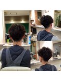 #メンズ#メンズパーマ#パーマ#デジタルパーマ#カット#ショート