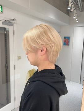 メンズペレ 渋谷(MEN'S PELE) MEN’S HAIR/サーフカール/刈り上げセンターパート/渋谷