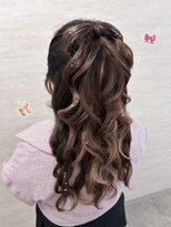 クラビス(CLAVIS) 立体リボンハーフポニー♪