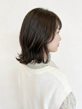 ジャストビューティサンク 上大岡(Just Beauty CiNQ) 大人美髪./ふんわりミディアムレイヤー