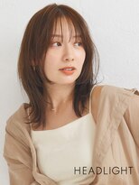 グラ デザイン アンド ヘアー 難波店(GRAS DESIGN & HAIR by HEADLIGHT)&nbsp;小顔似合わせ韓国ミディアムレイヤーウルフ大人イメチェンくびれ