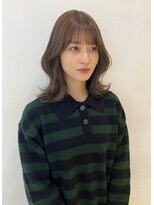 アクシス 栄店(`AXIS)&nbsp;森崎ワンホンレイヤー/ミルクティーブロンド/ダークブルー/栄