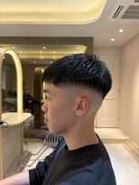 リリー 鷺沼店(RILLY)&nbsp;〈キシタクヘアー〉スキンフェード×クロップ