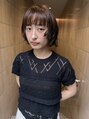 セーヌアワー(CEINE OUR)&nbsp;パーマの残りを活かしたボブカットでアンニュイな雰囲気
