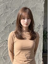 モードケイズ ラ ヴィ ベル(MODE K's la vie belle) 【庄内駅/髪質改善カラー】30代 赤み消し透明感の韓国レイヤー
