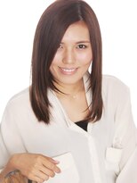 美容室ソラ 小岩店(sora)&nbsp;iラインのラフストレートで大人のモード顔にシフト【小岩】