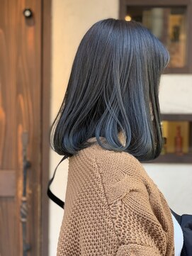 ヘアーメイク アフィーノ(hair make affino) [affino大宮]透け感color☆ブルーアッシュ