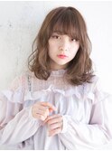 愛されボブディのラフウェーブ