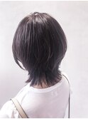 ウルフカット マッシュウルフ