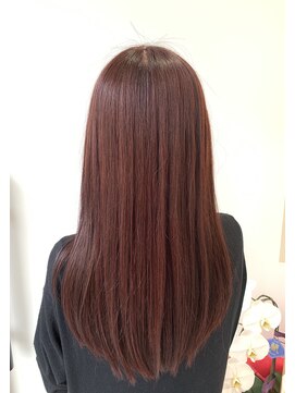 ウィンドビュー(WIND VIEW) ストレートロング×レッド系カラー