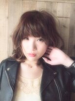 ヘアーミューズ リベロ(hair muse Livero) 【Livero】ゆるふわミディ×アッシュベージュ 3