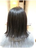 【hair design lotta】きりっぱなしボブ
