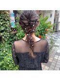 ヘアアレンジ　ダウンスタイル＊