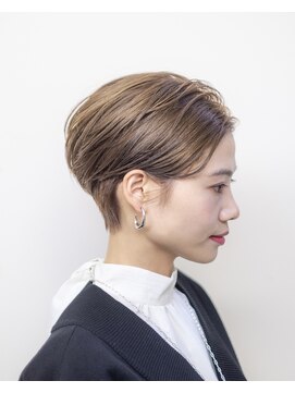 ルプラ ガーデン(le-pla garden) ベージュカラー#ダブルカラー#ショートカット#ケアブリーチ