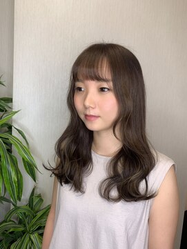 ライズ バイ レボ 柏店(RISE by REVO) ボブ/カーキグレージュ/大人かわいい/フェザーバング