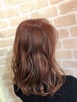 エルフゥ(Elle fou)&nbsp;ピンクベージュ　ゆる巻き