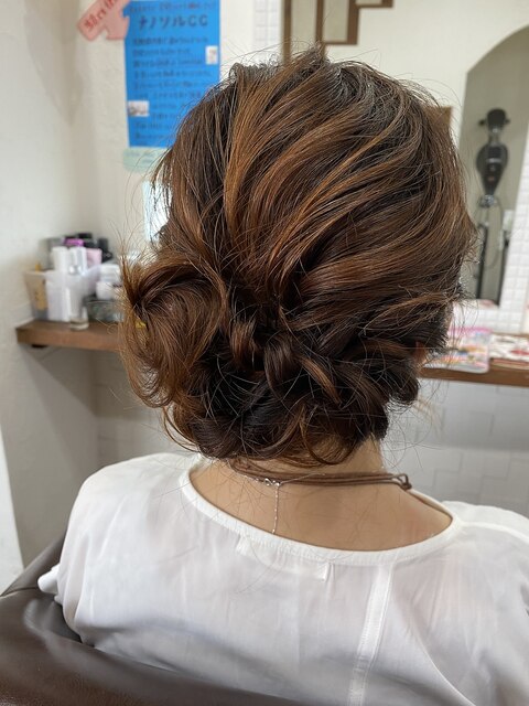 ふわゆるヘアアレンジ