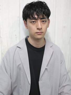 バース(BIRTH) 天神【BIRTH】短髪パーマ×ツイストスパイラル×コンマヘア　2