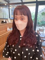 メイクス 表参道(MAKE'S omotesando)&nbsp;赤髪/ロングヘア【石垣】