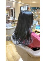 フィゼル あべのルシアス店(Aujua fizelle) ブルーのグラデーションカラー