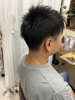 コアフィールフィス(COIFFURE fils)&nbsp;《見附　今町》メンズ　黒髪　ツーブロ　骨格修正