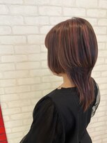 ビス フルール 日暮里店(Vis fleur)&nbsp;ハイライト／マッシュウルフ／レイヤーカット[日暮里/日暮里駅]