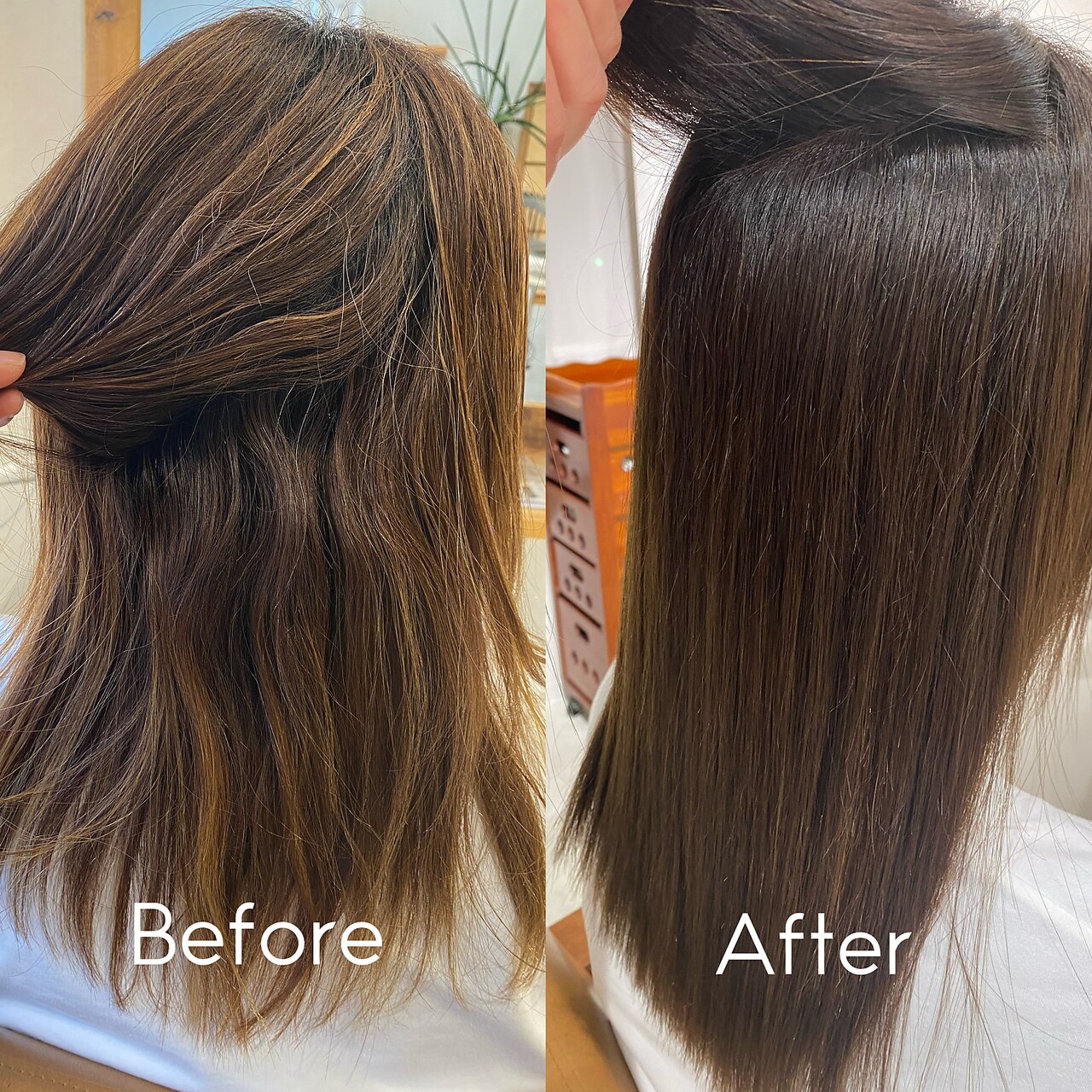 Lilyセミロング/酸性ストレートパーマオイルストレート：L180997591