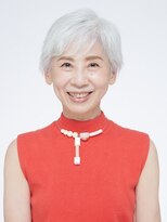 えがお美容室&nbsp;【えがお美容室】グレイヘアにオススメ◎大人ショートスタイル