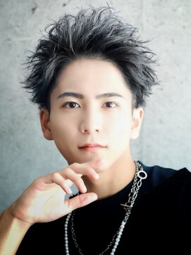 リップス 表参道店(LIPPS) 刈り上げツーブロックアップバング短髪ショート