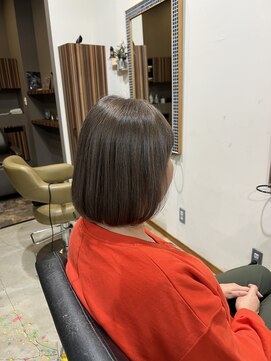 ディッシュ 五反田(dish) 脱白髪染め☆白髪ぼかし/グレージュ/美艶髪ボブ