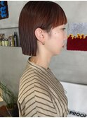 ボブ/前髪/前髪カット/ショート/カラー/縮毛矯正/韓国/髪質改善