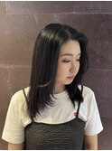 艶カラー×レイヤーカット